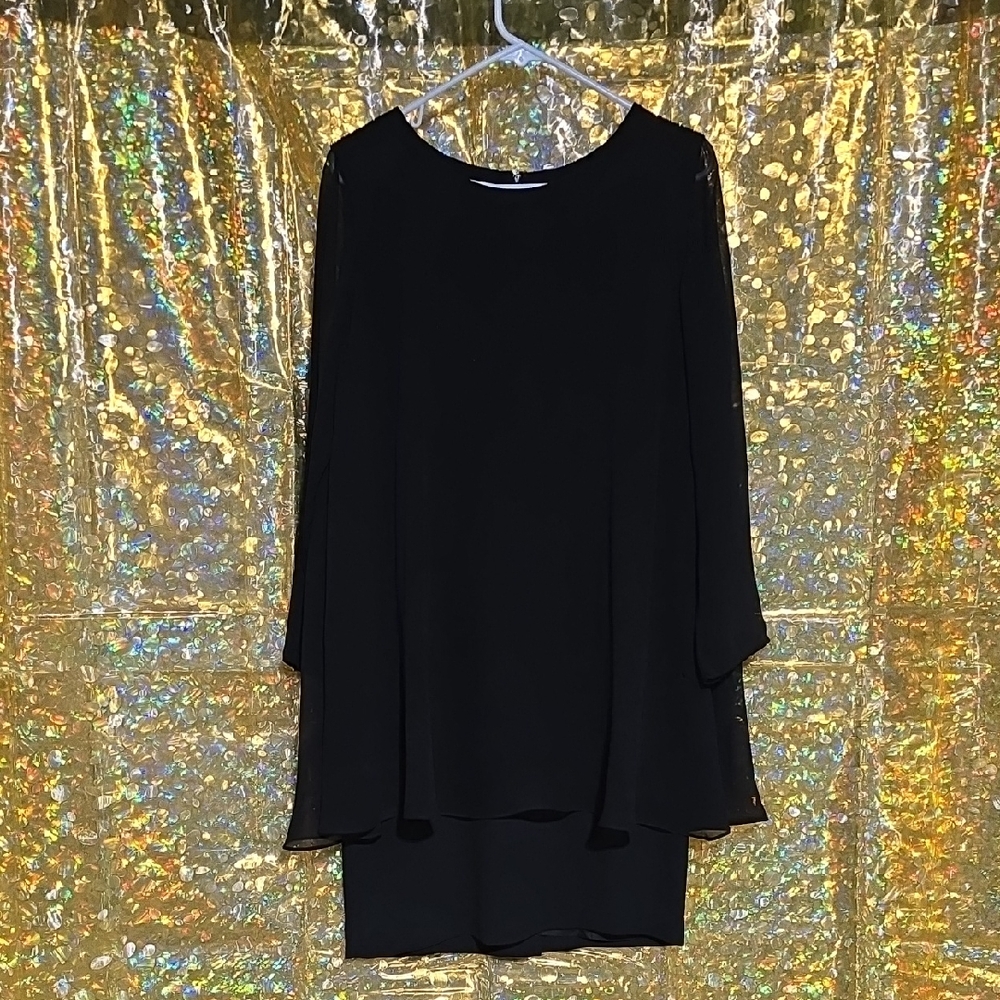 Elegant Black Women's Dress